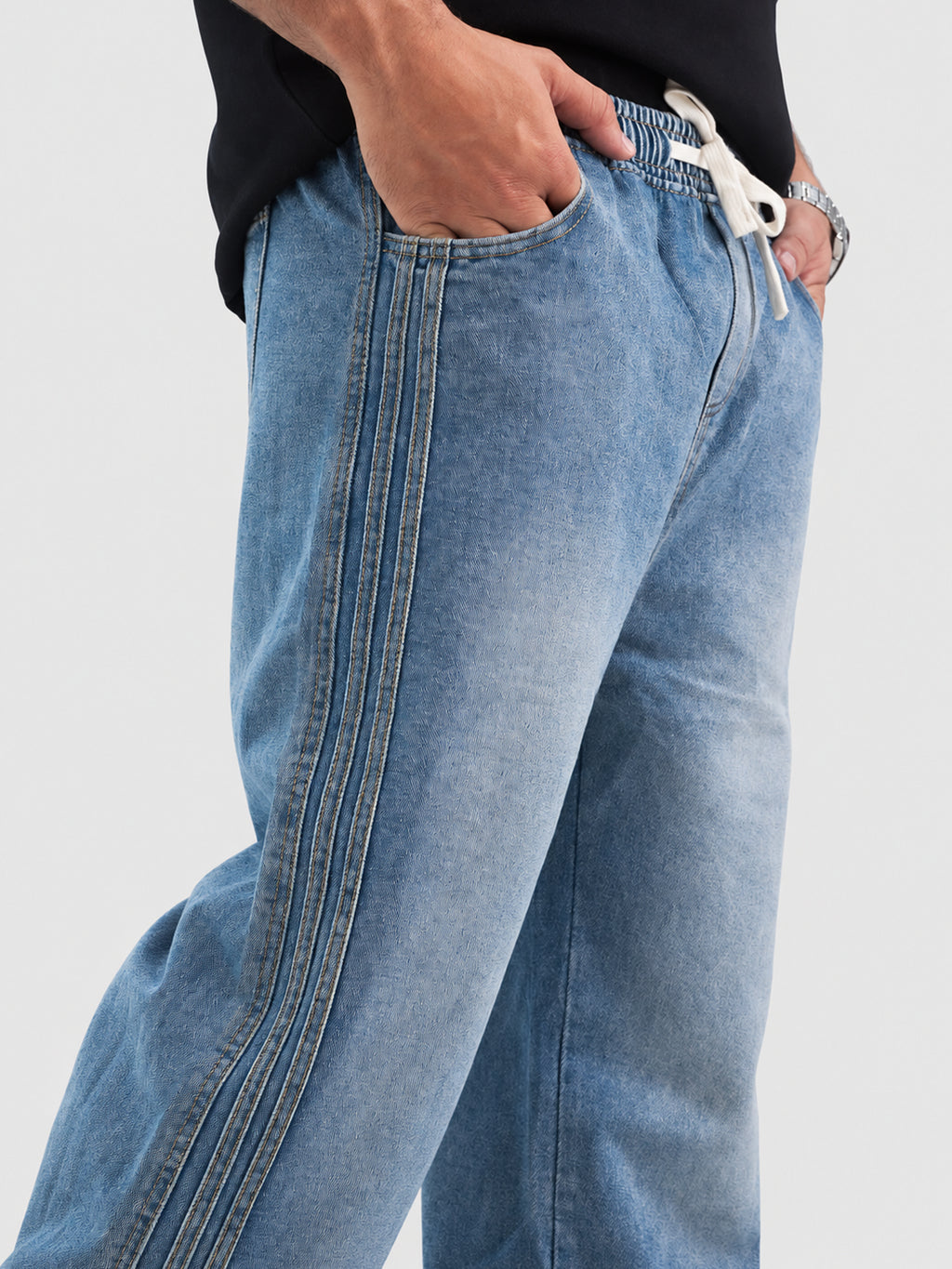 Jean Baggy Denim Blue