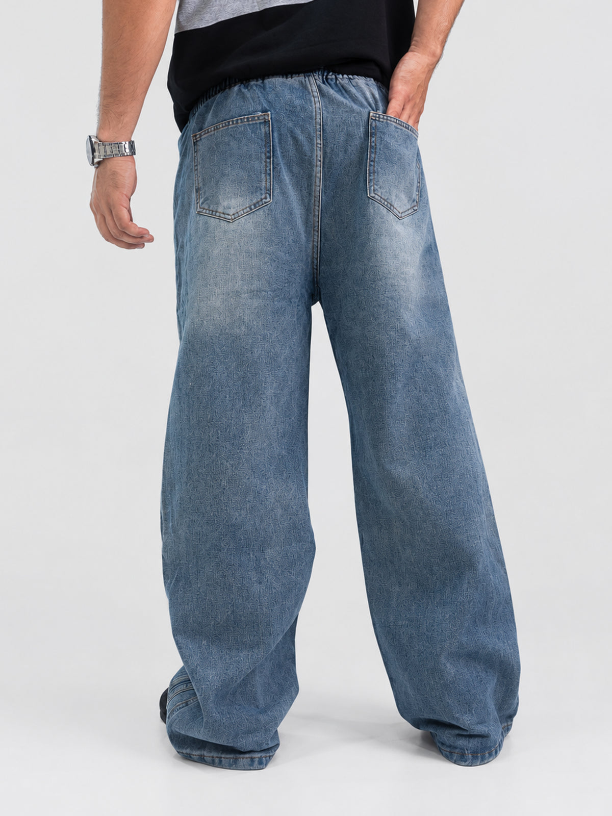 Jean Baggy Denim Blue