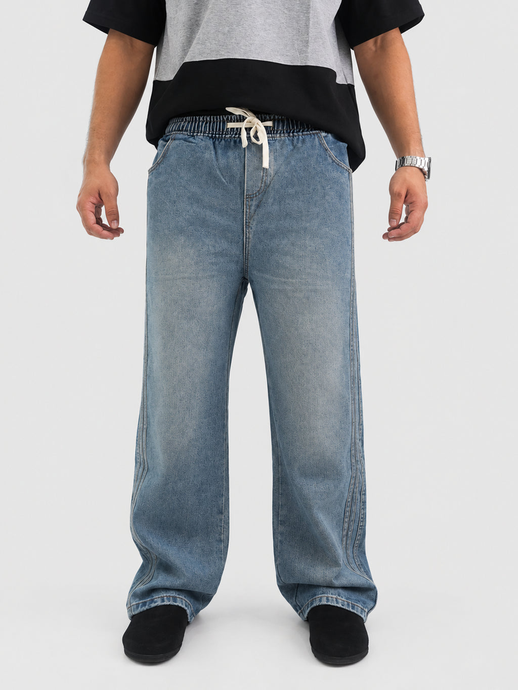 Jean Baggy Denim Blue