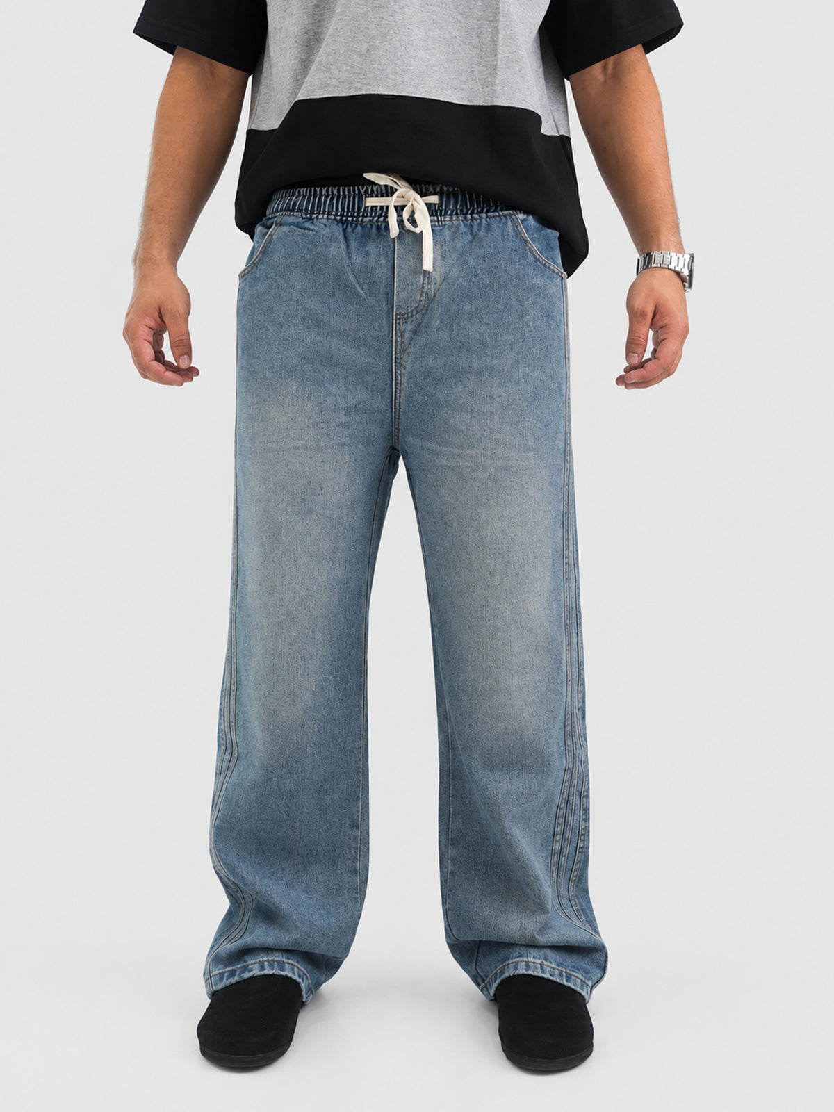 Jean Baggy Denim Blue