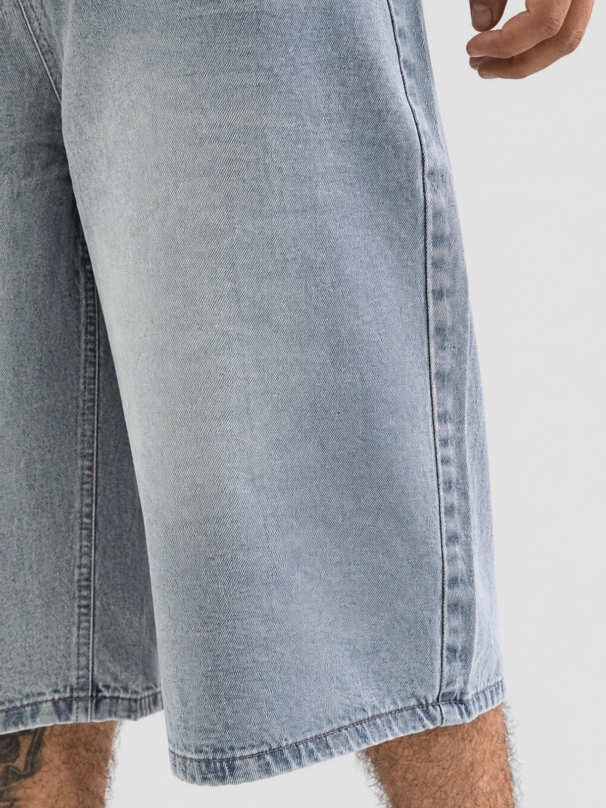 Bermuda Denim Gris Claro