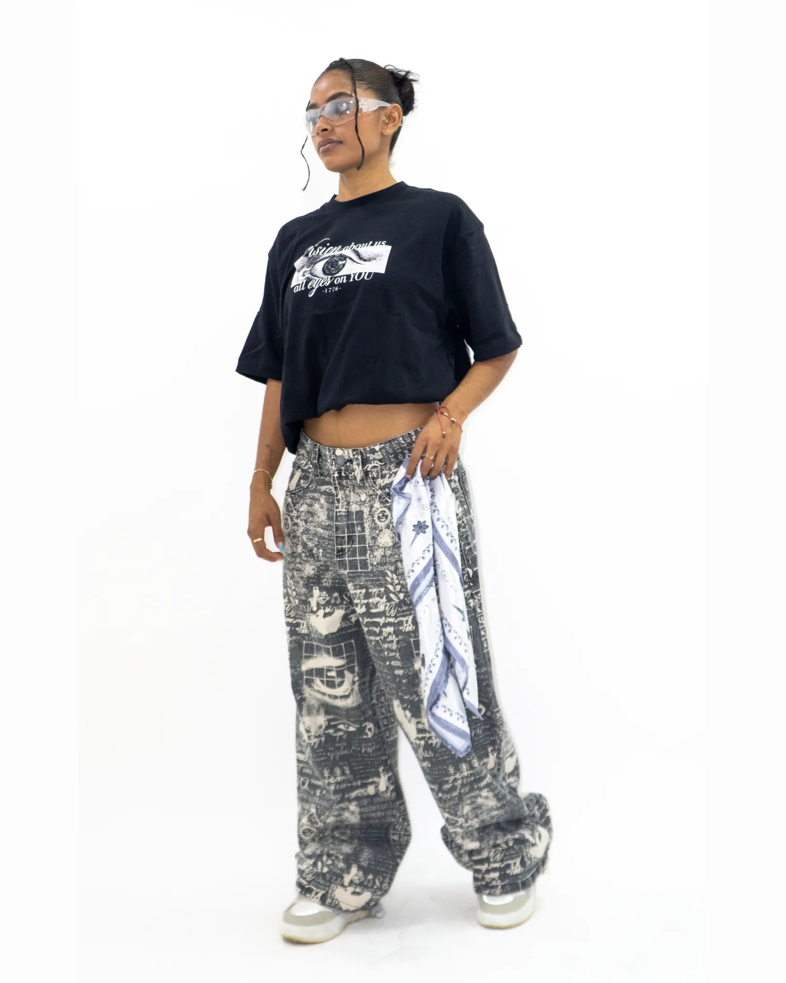 Camiseta SS1 All Eyes On You Negro