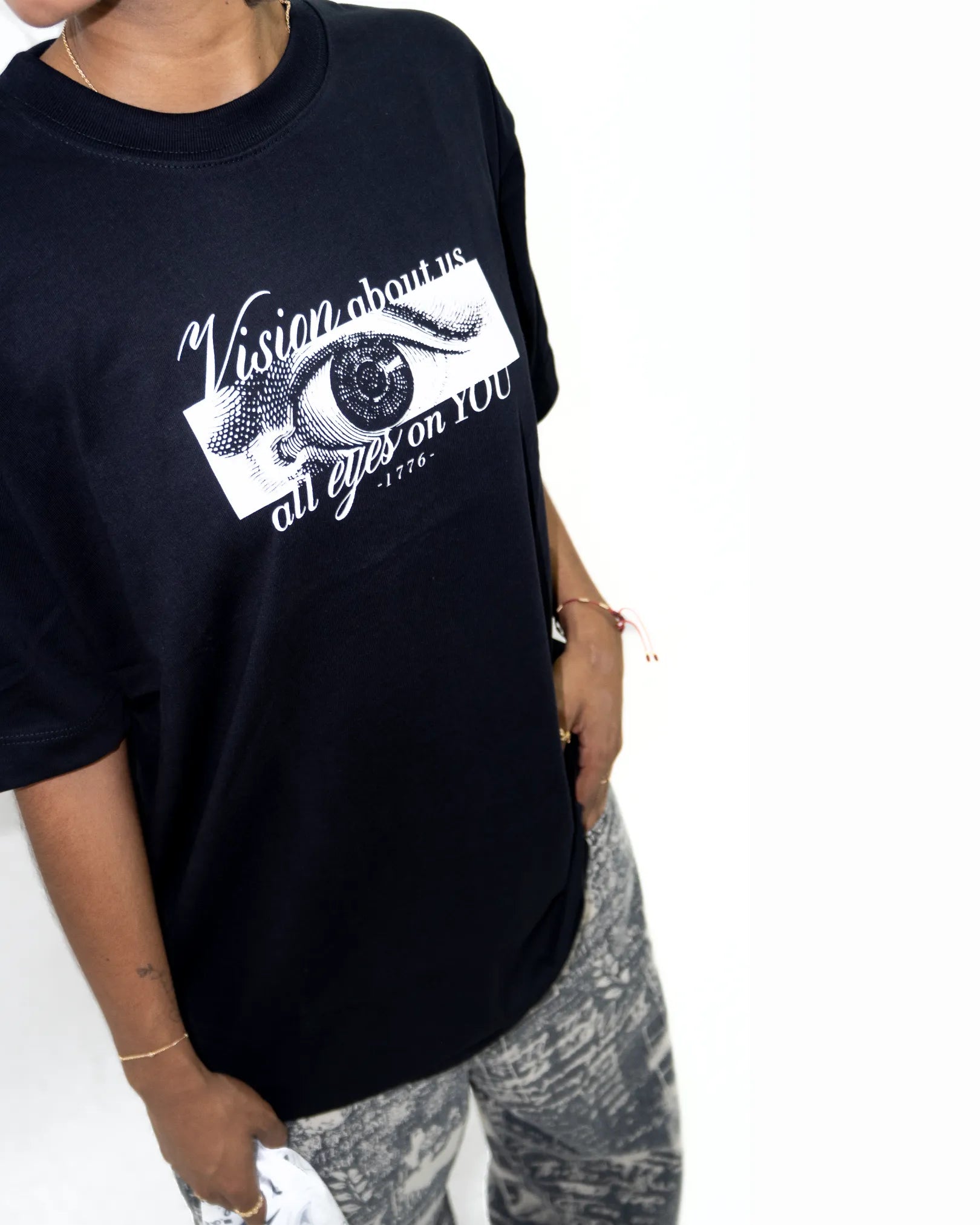 Camiseta SS1 All Eyes On You Negro
