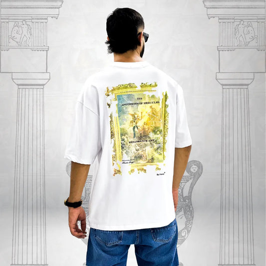 Camiseta Heavy Cold APOTHEOSIS OF HERCULES Blanca