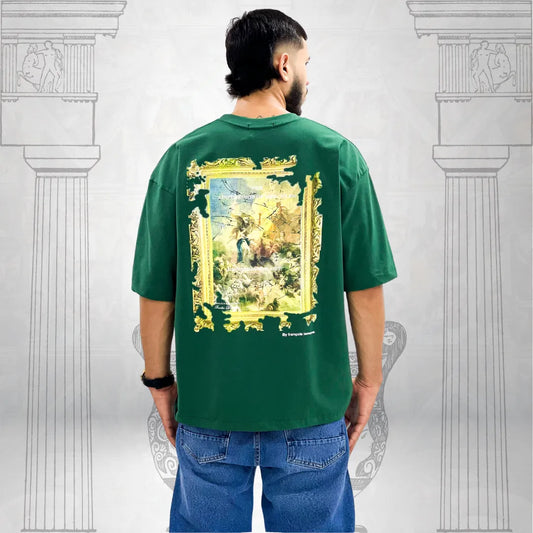 Camiseta Heavy Cold APOTHEOSIS OF HERCULES Verde