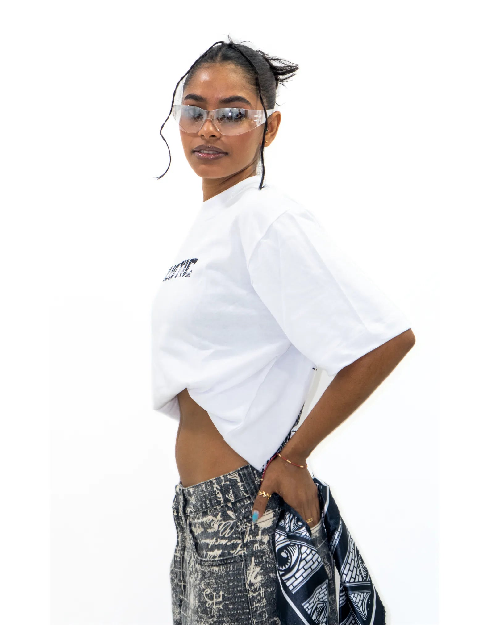 Camiseta SS1 R Iluminati Blanca