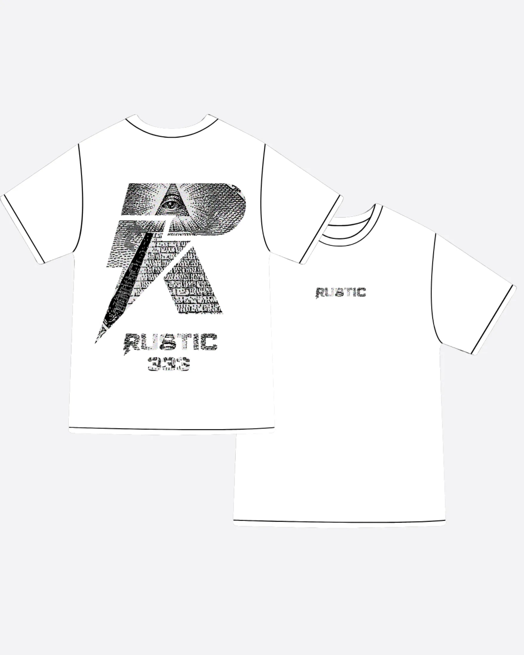 Camiseta SS1 R Iluminati Blanca