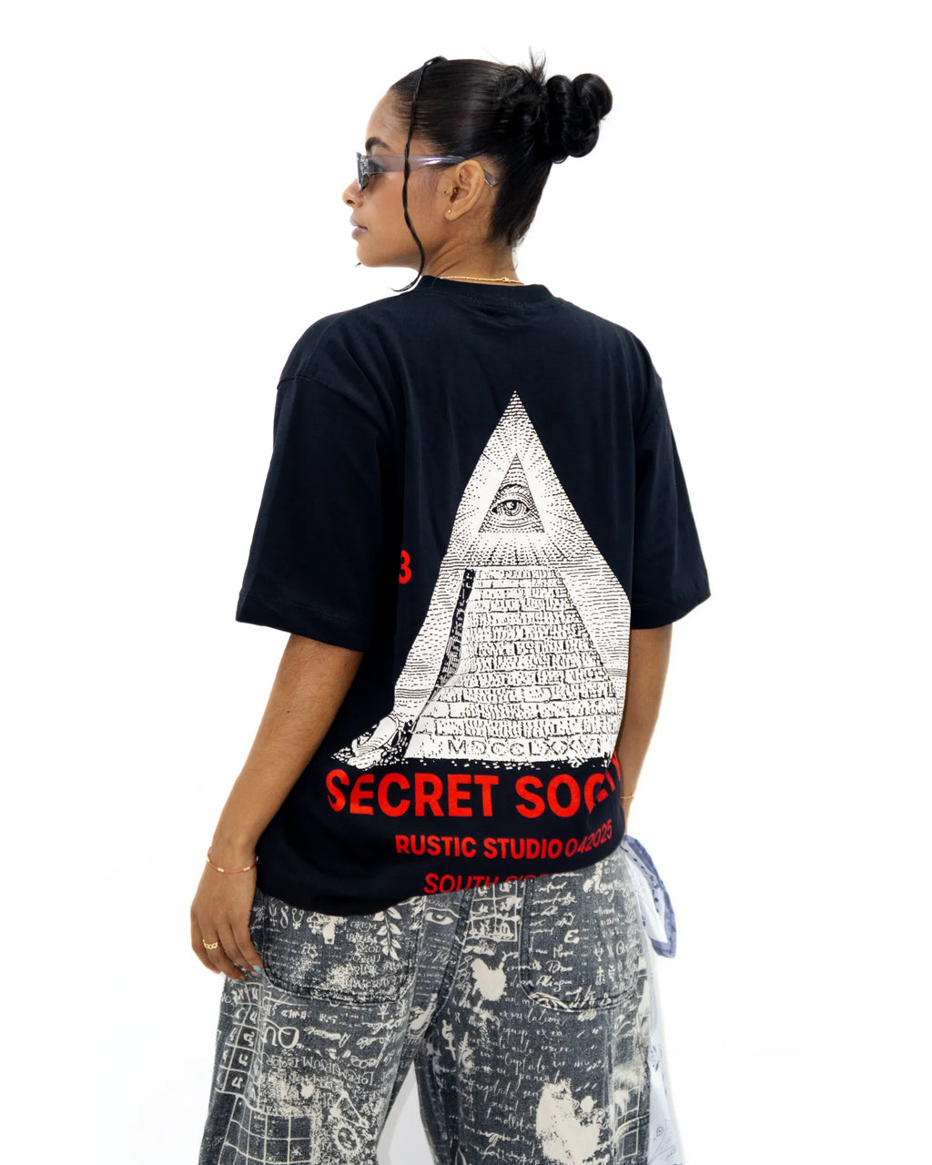 Camiseta SS1 Eye of Providence Negra