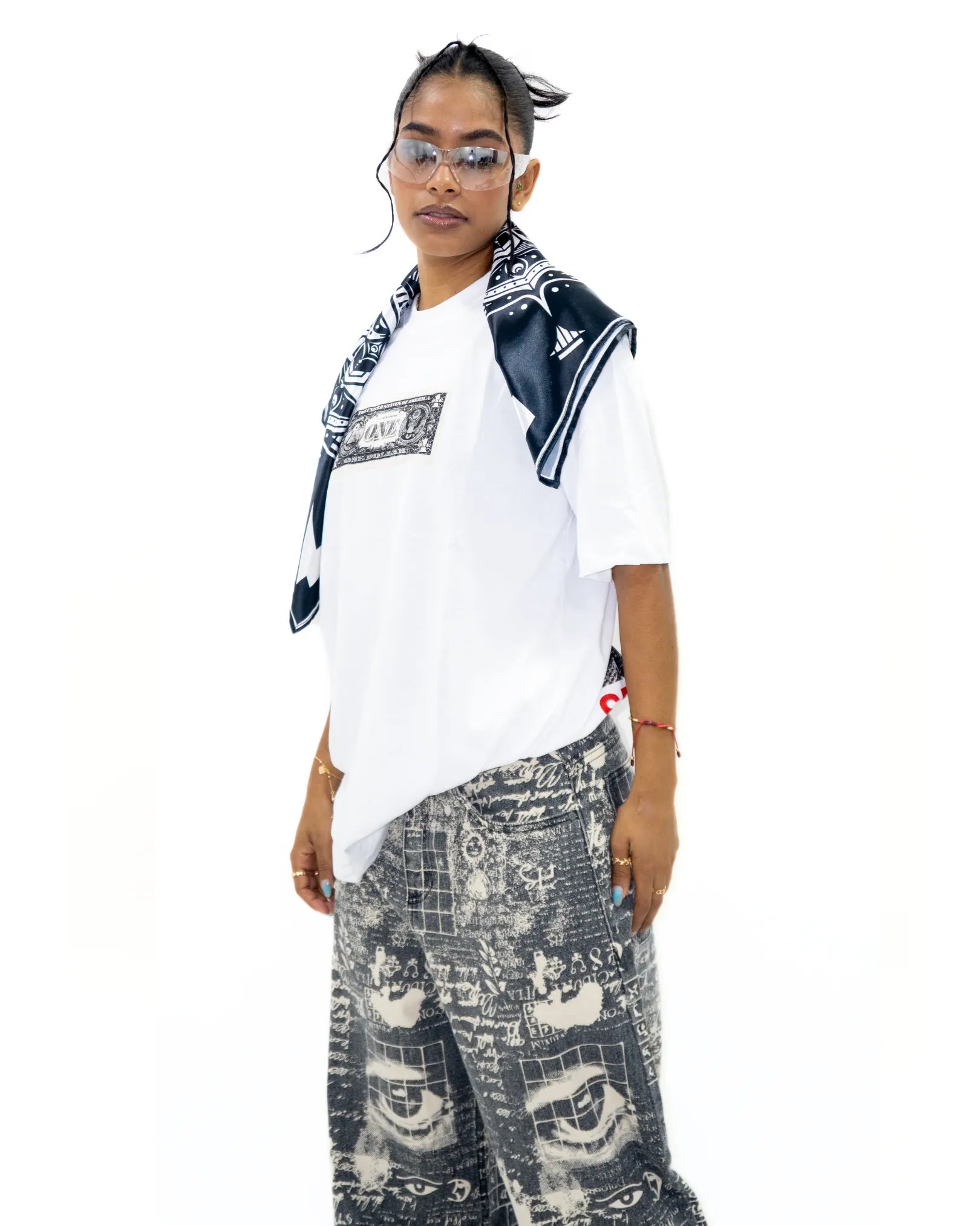 Camiseta SS1 Eye of Providence Blanca