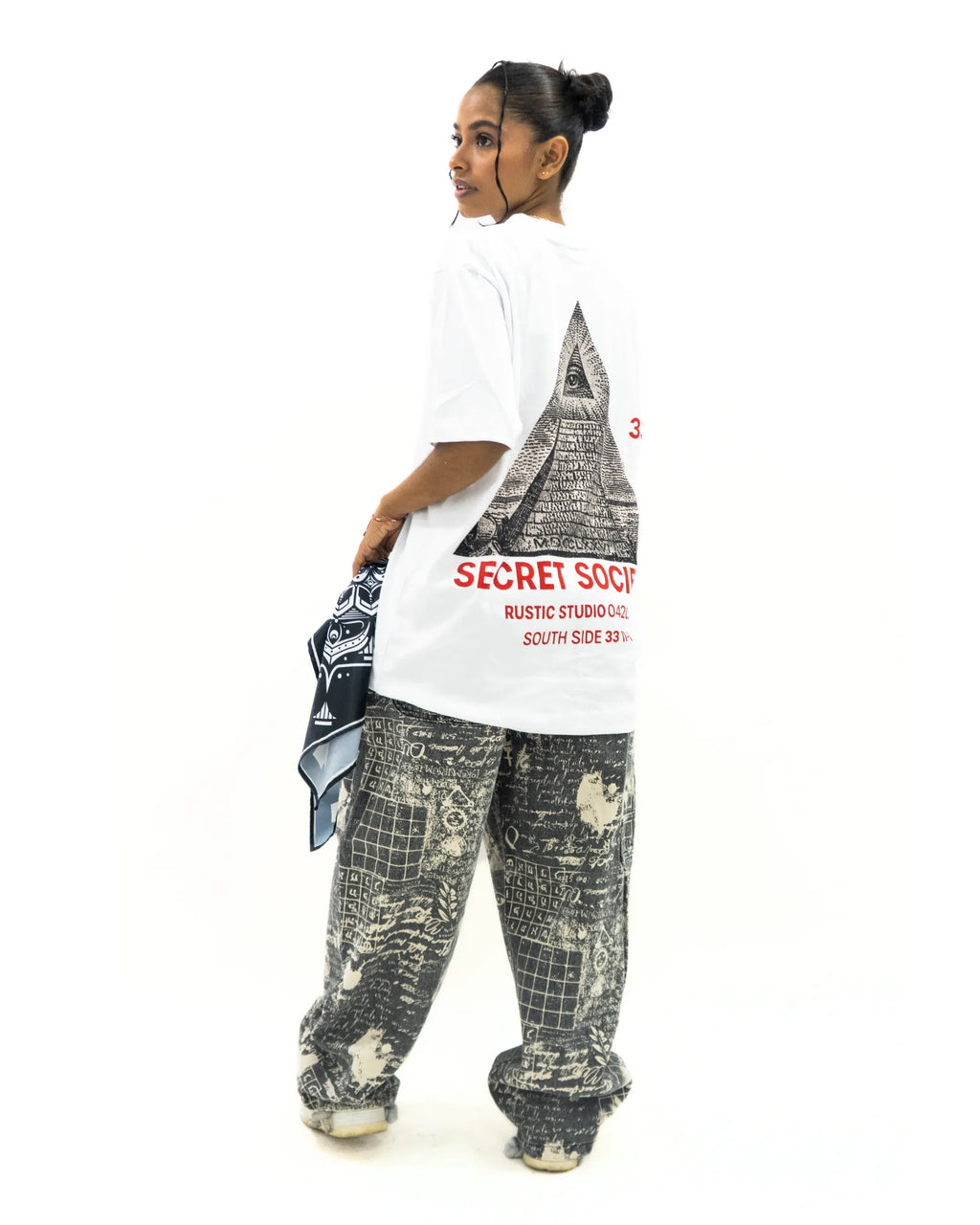 Camiseta SS1 Eye of Providence Blanca