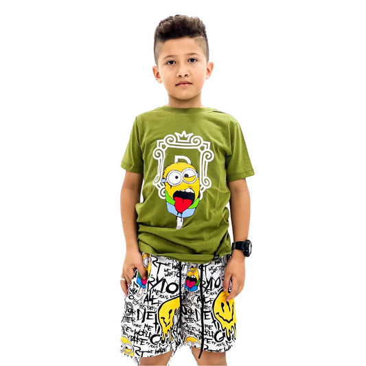 Conjunto Niño Playero Minion