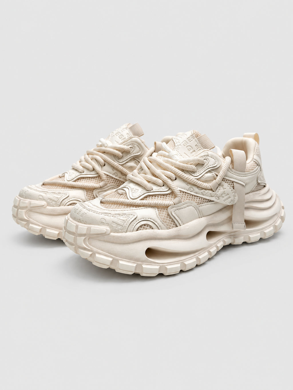 Tenis Chunky Urban Cream