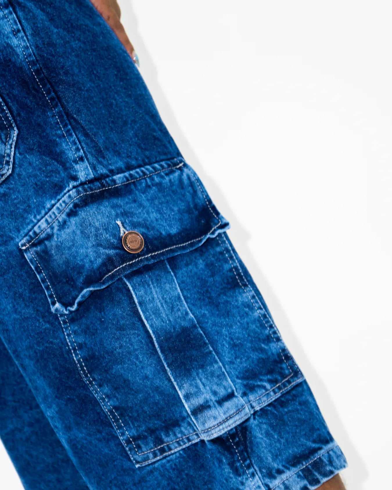 Bermuda Cargo Jorts DEEP BLUE