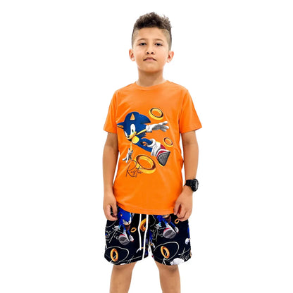 Conjunto Niño Playero Sonic