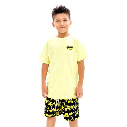 Conjunto Niño Playero Bat Man