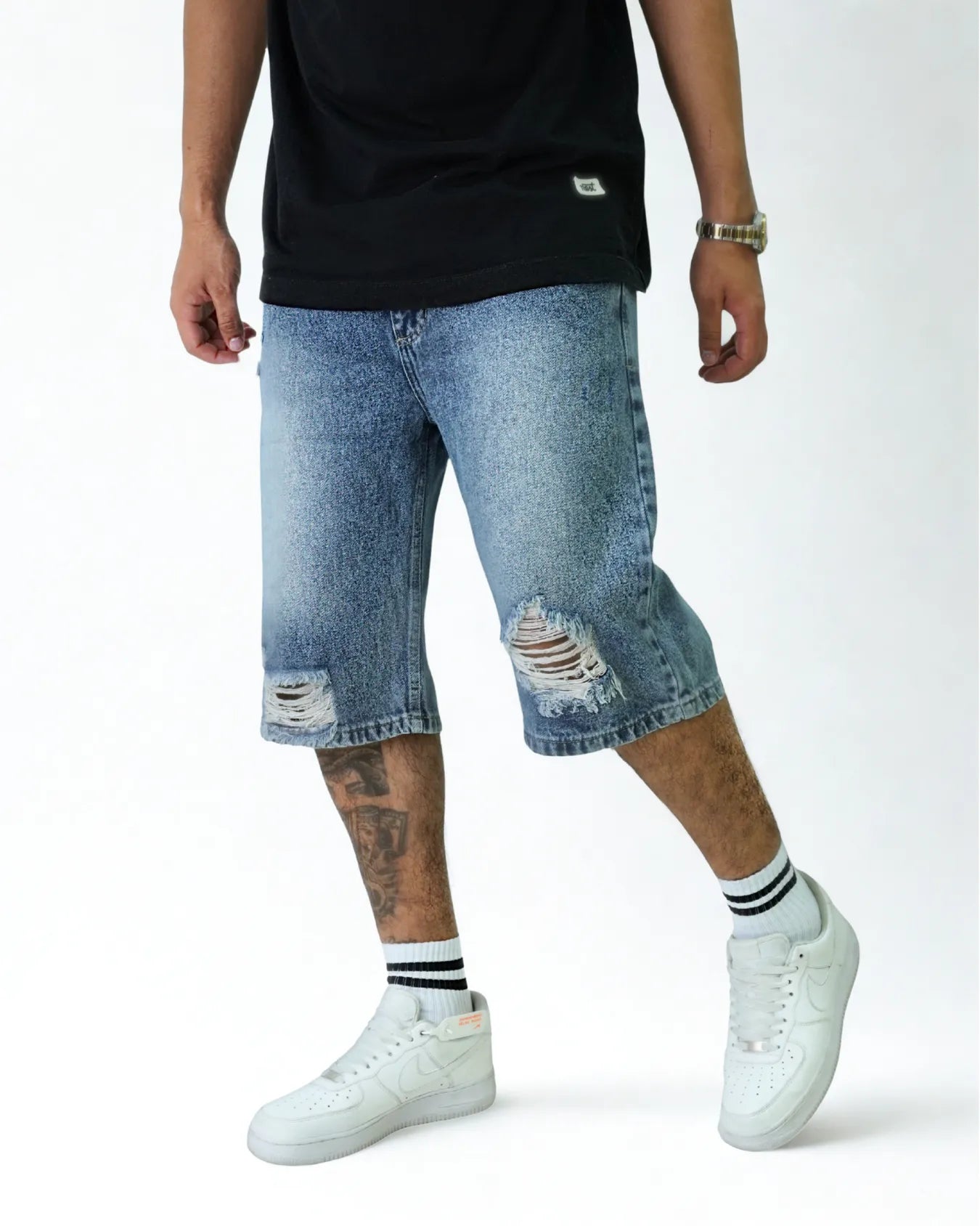 Bermuda Baggy Rogue Distress