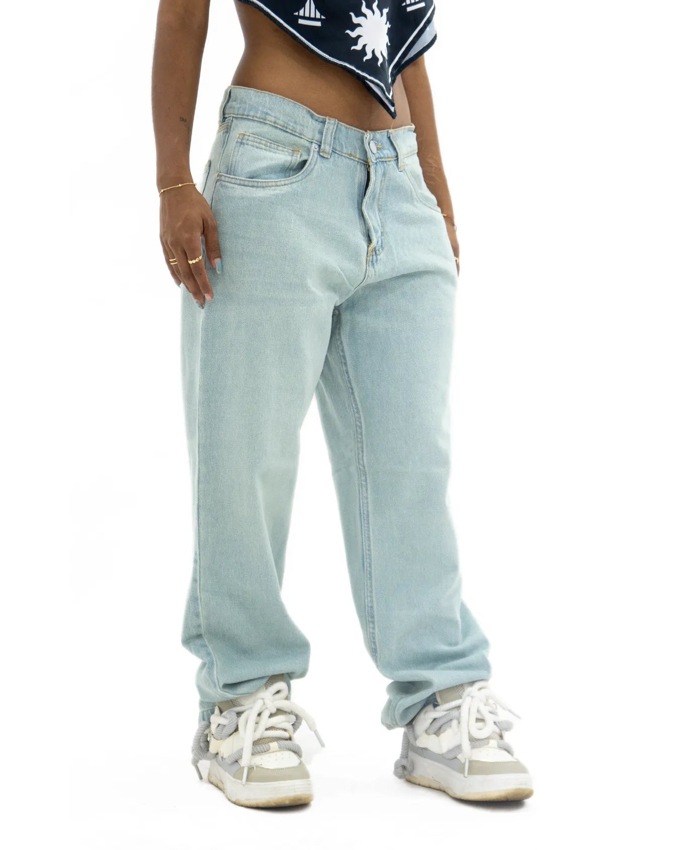 Jean Baggy BASIC SKY OXIDIZED