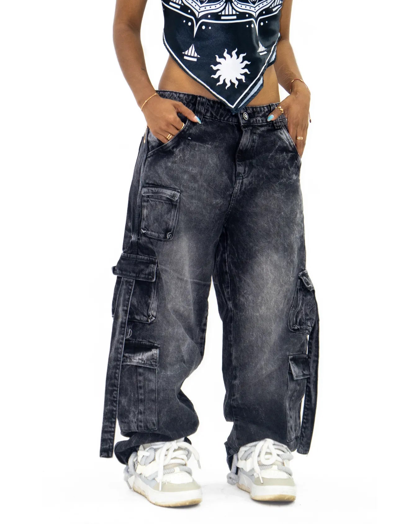 Jean Baggy Cargo WASHED
