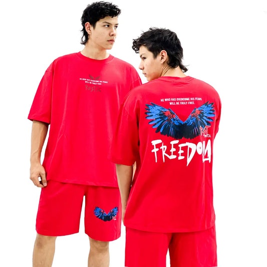 Conjunto Heavy Cold Freedom Rojo