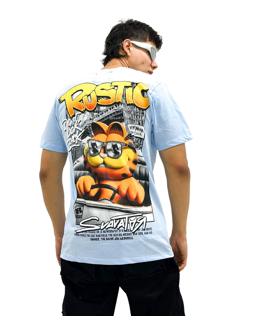 Camiseta Urbana Garfield Word