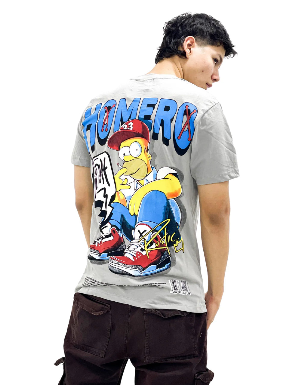 Camiseta Urbana Homero Smoke
