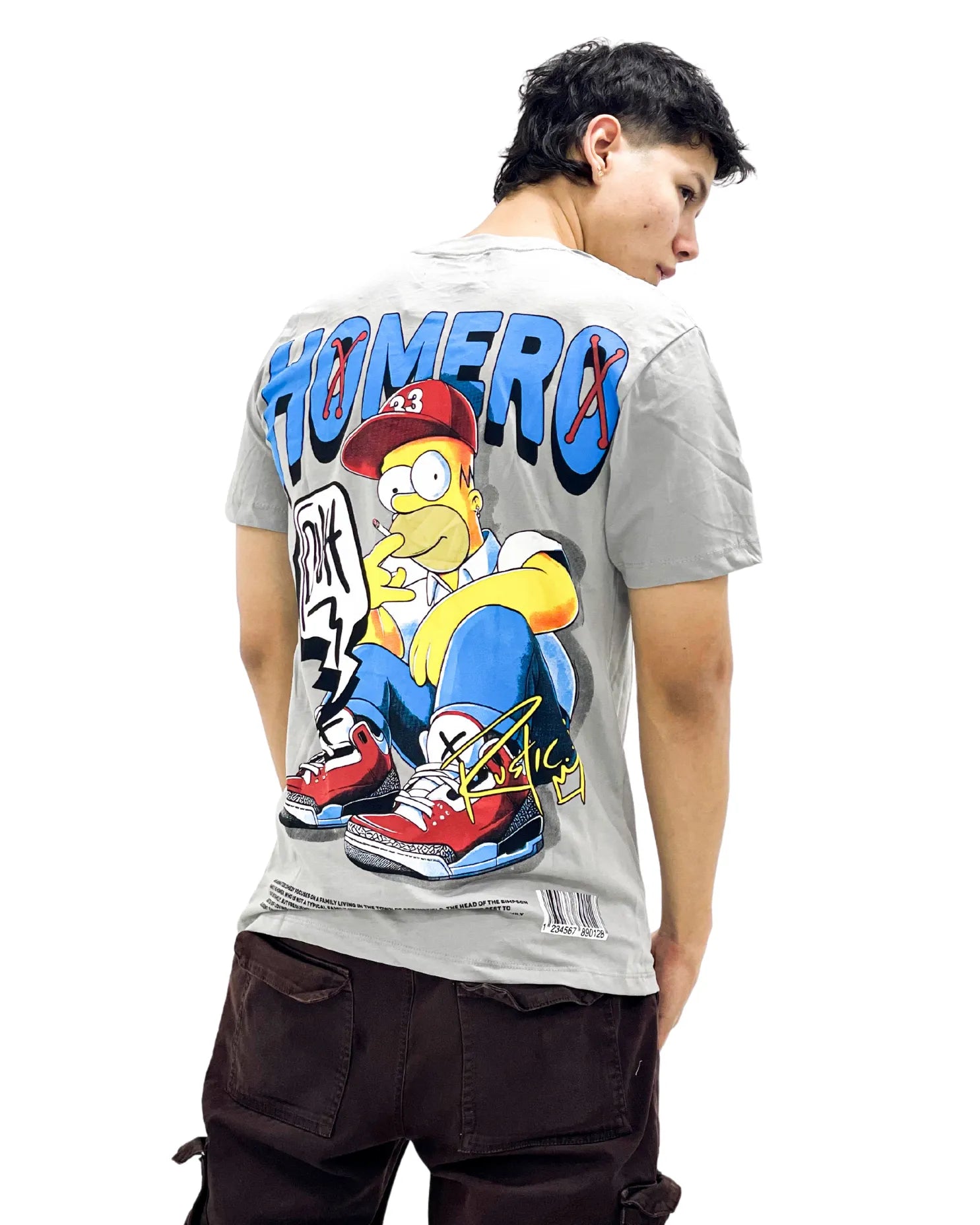 Camiseta Urbana Homero Smoke