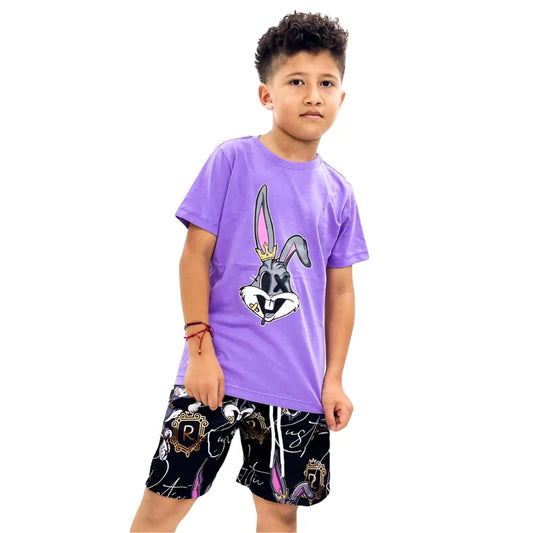 Conjunto Niño Playero Bad Bunny