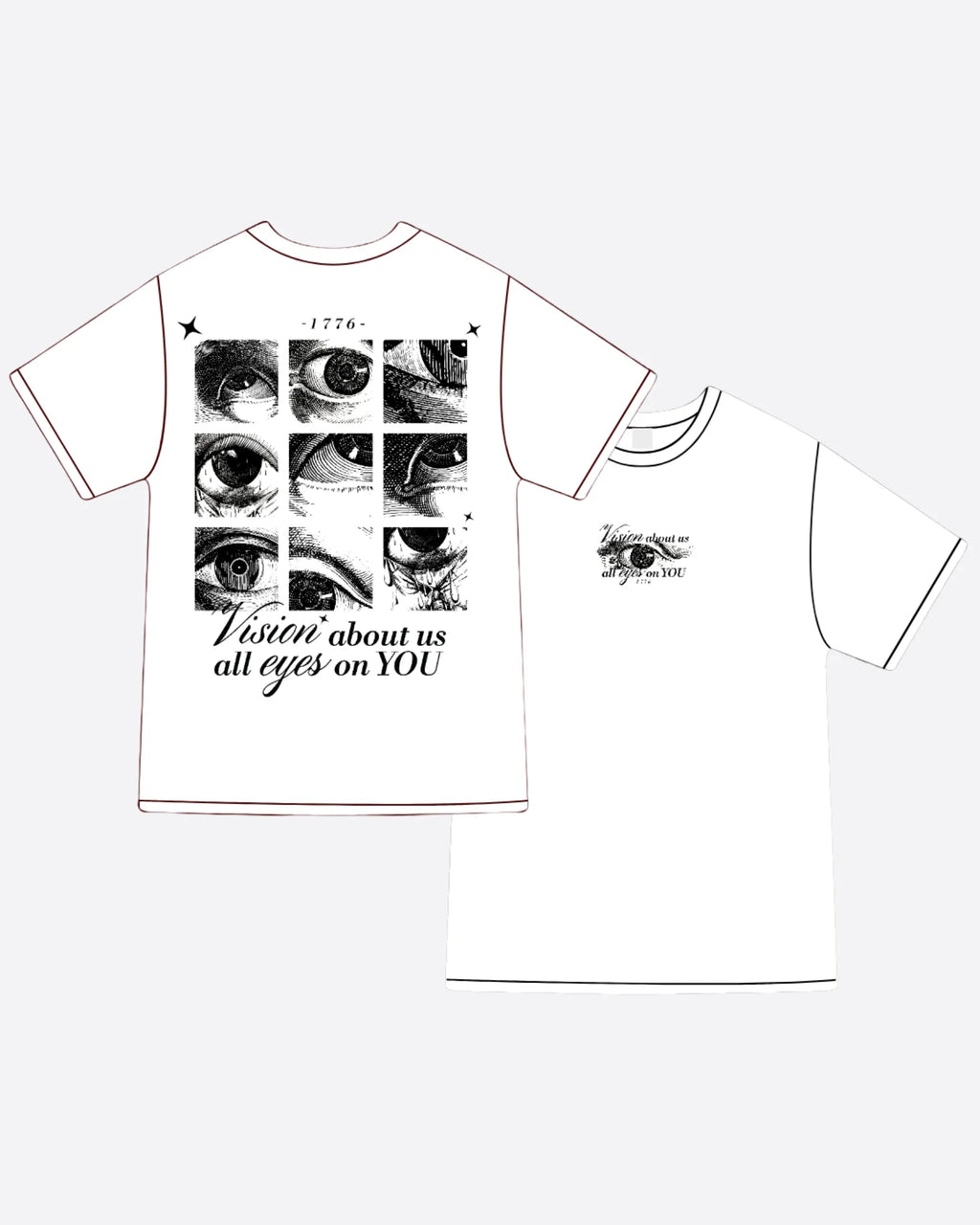 Camiseta SS1 Child All Eyes On You Blanca