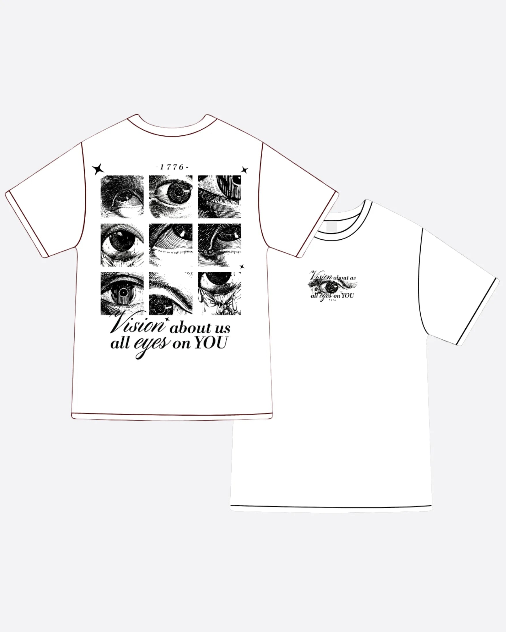 Camiseta SS1 Child All Eyes On You Blanca