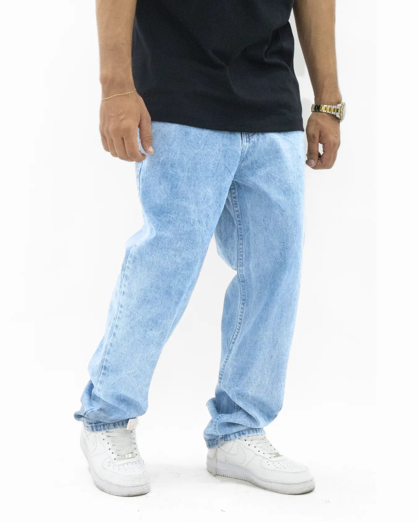 Jean Baggy BASIC BLUE WASHED