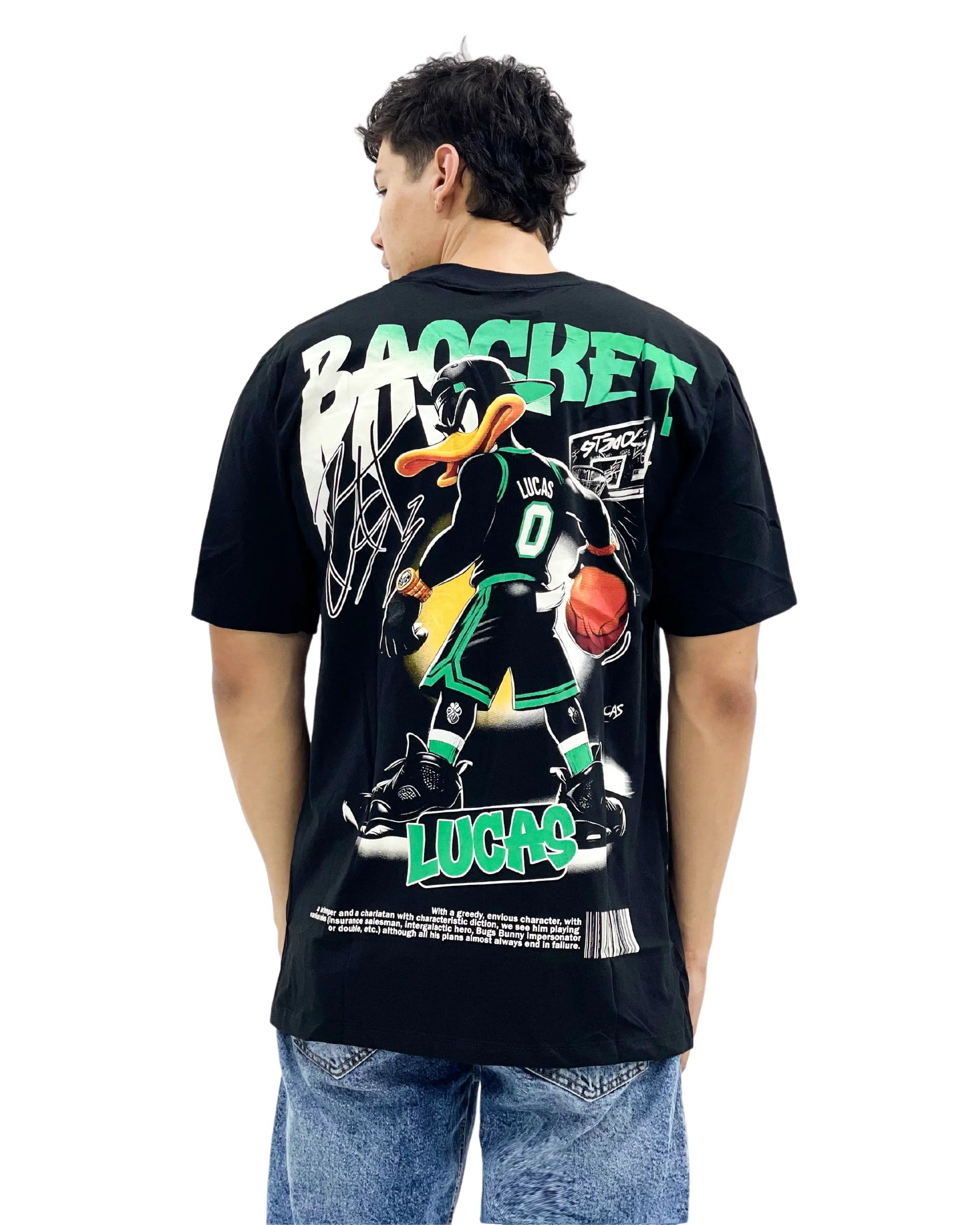 Camiseta Urbana Basket Looney