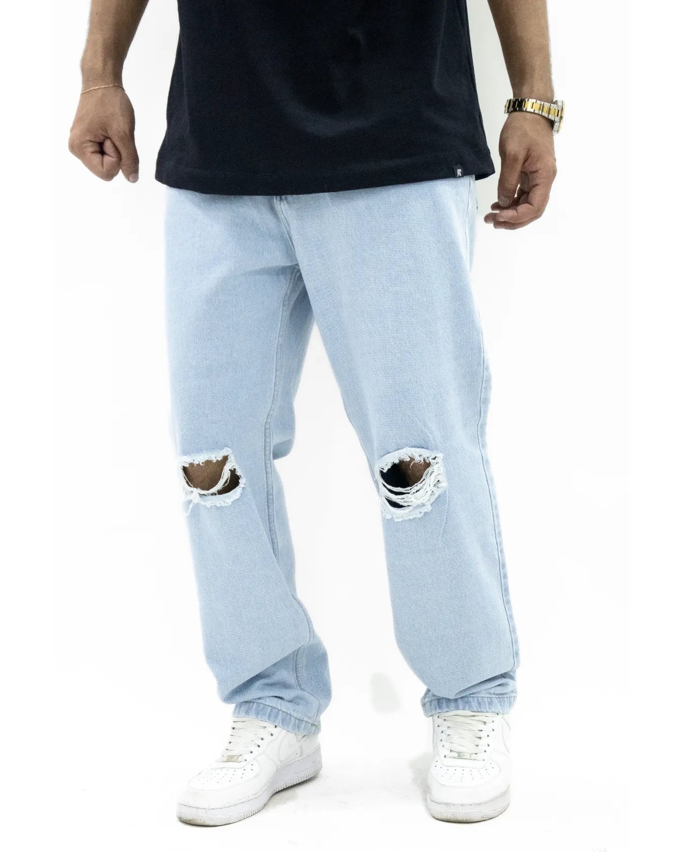 Jean Baggy BASIC SKY BLUE