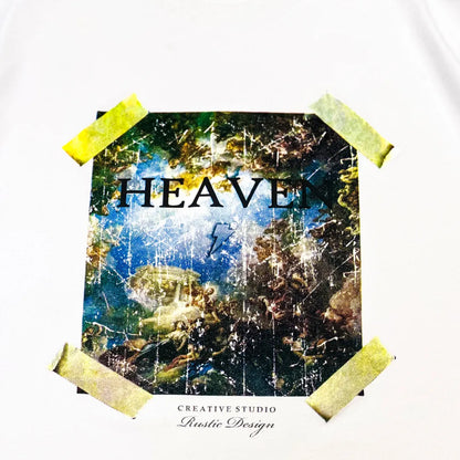 Camiseta Heavy Cold Heaven Blanca