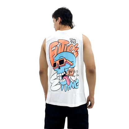 Camiseta Tank The Future Blanca