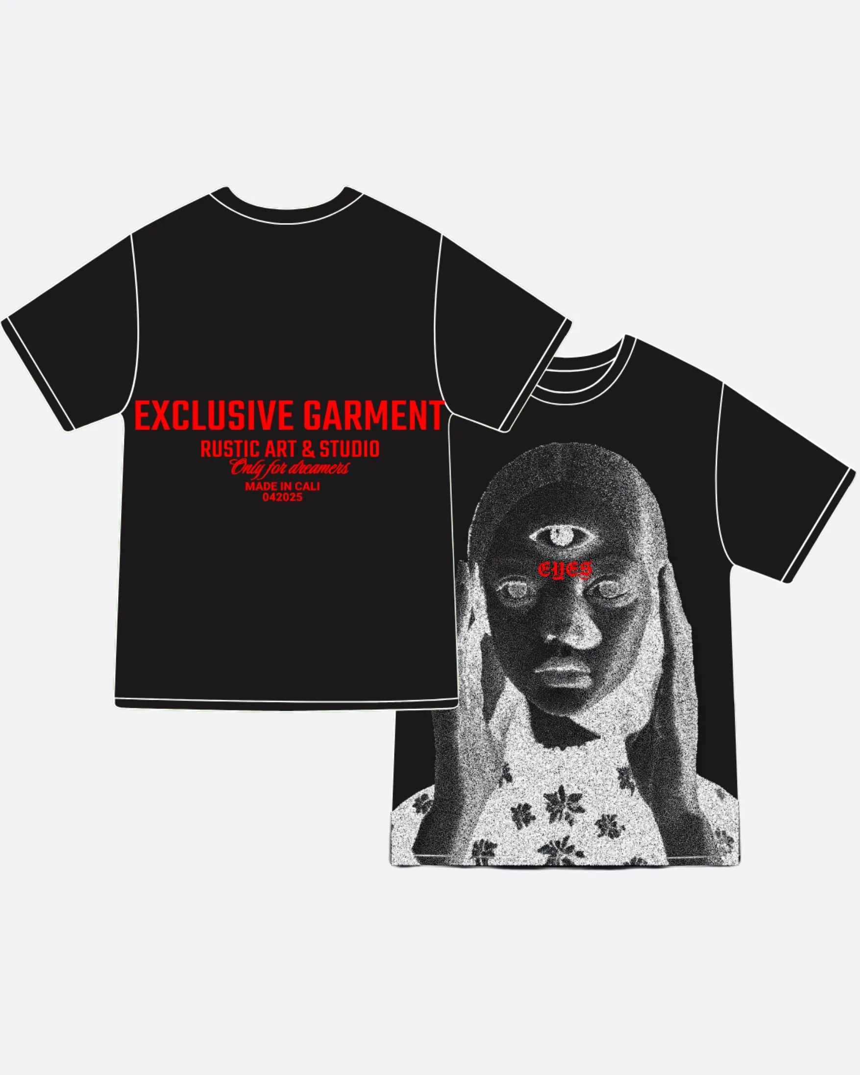 Camiseta SS1 Child Eye Negro