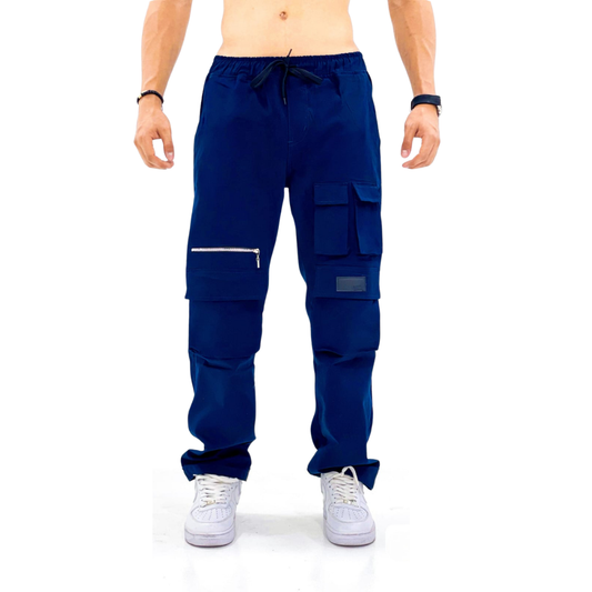 Cargo Urbano Zipper Azul