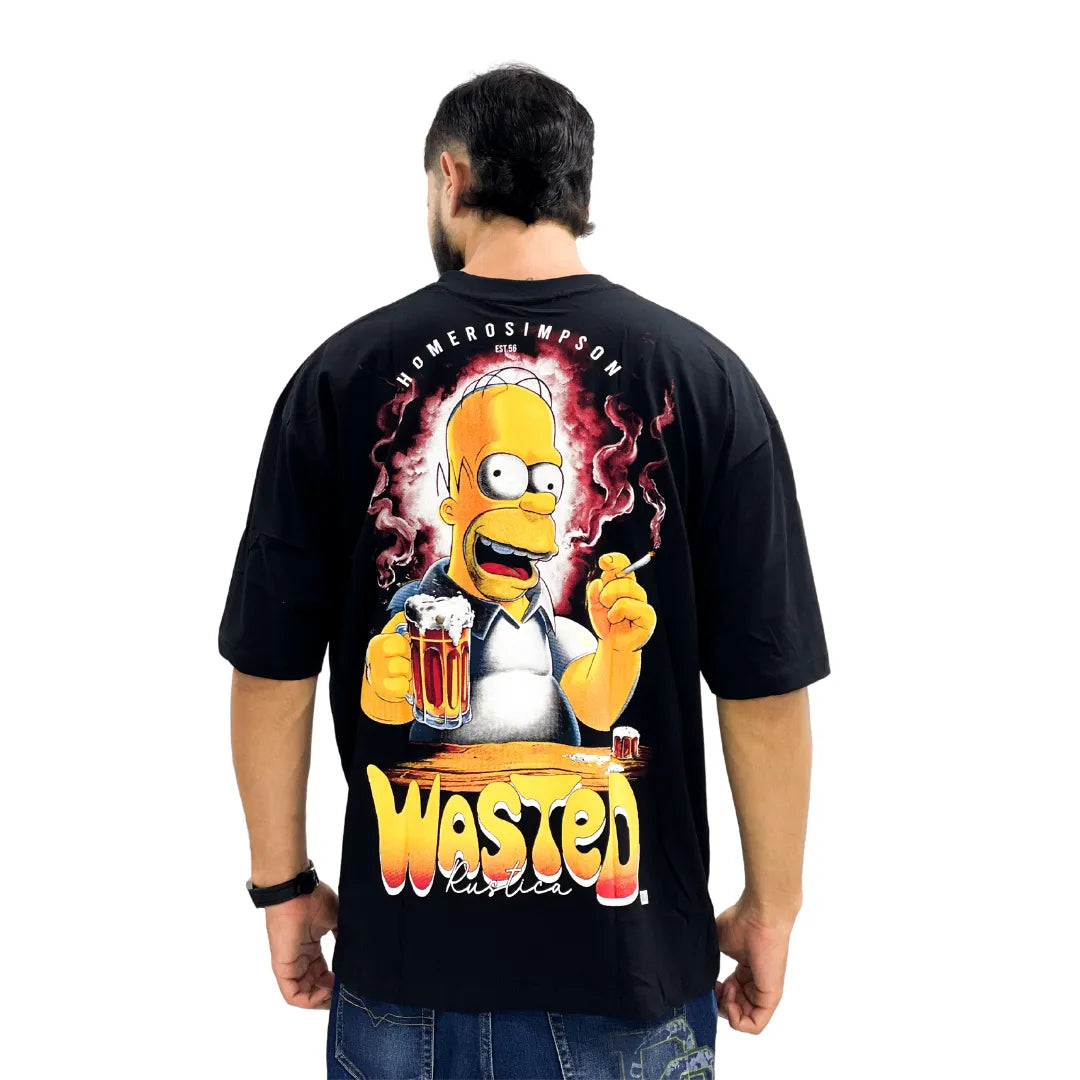 Camiseta Oversize Wasted