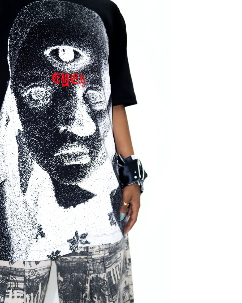 Camiseta SS1 Child Eye Negro