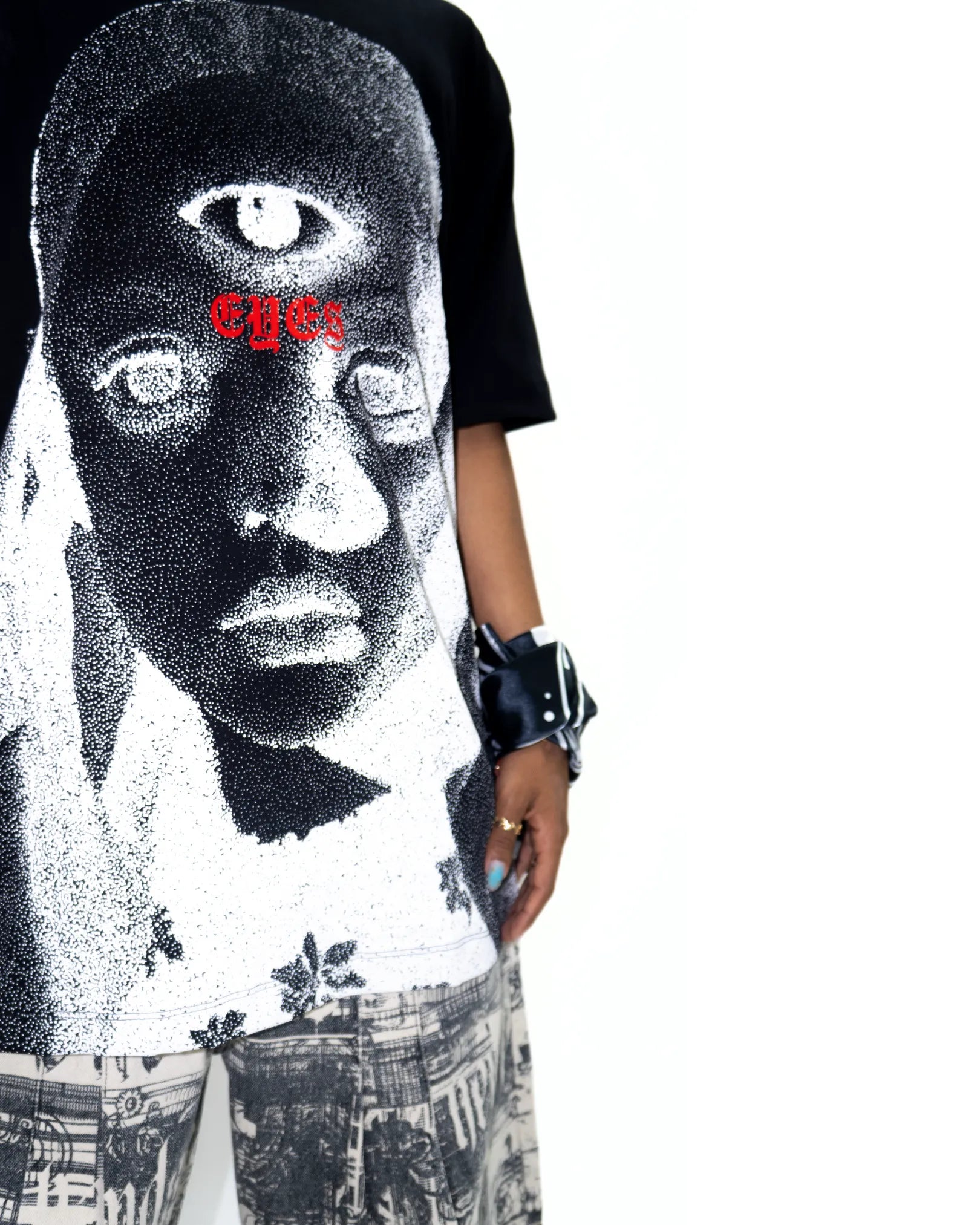 Camiseta SS1 Child Eye Negro