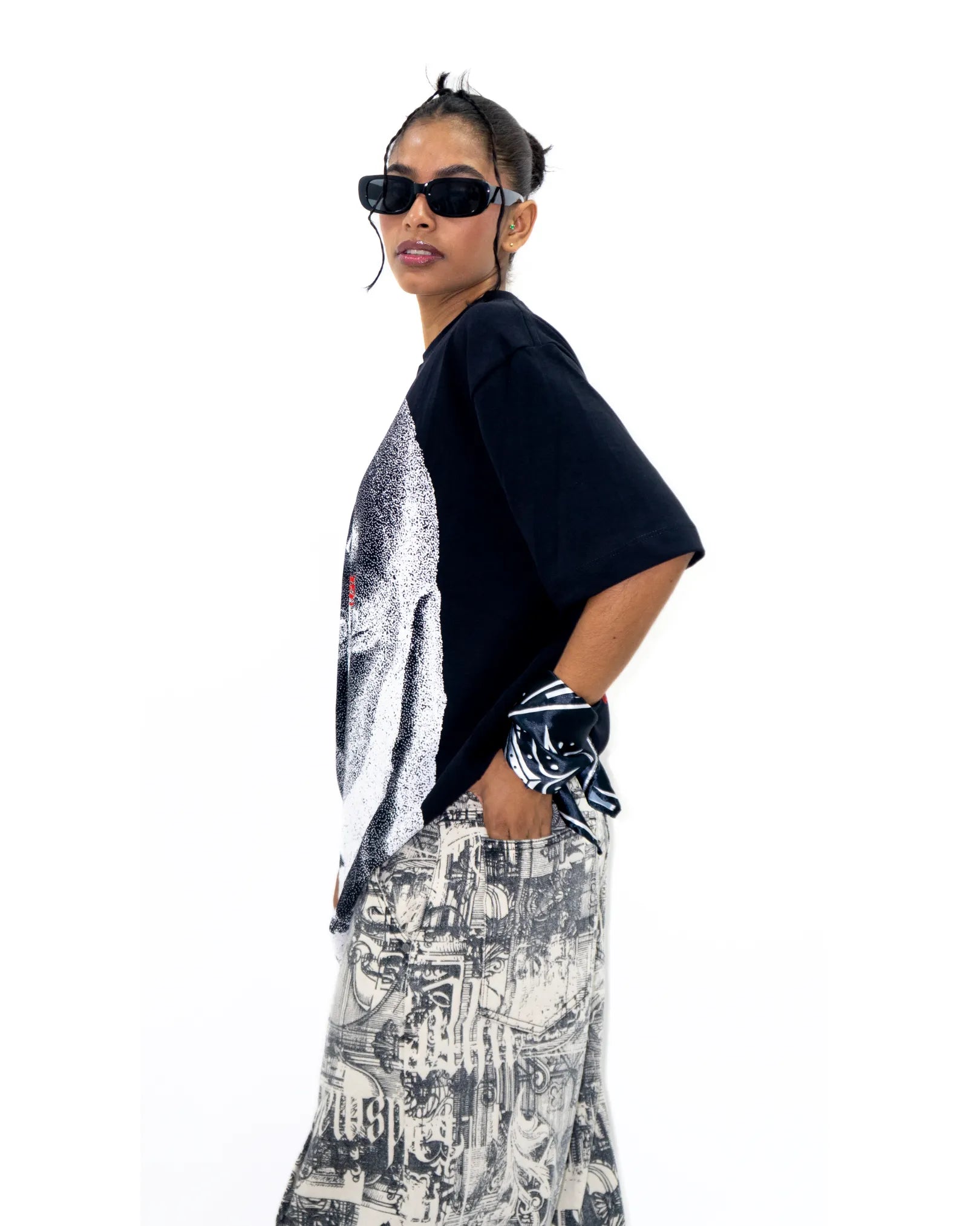 Camiseta SS1 Child Eye Negro