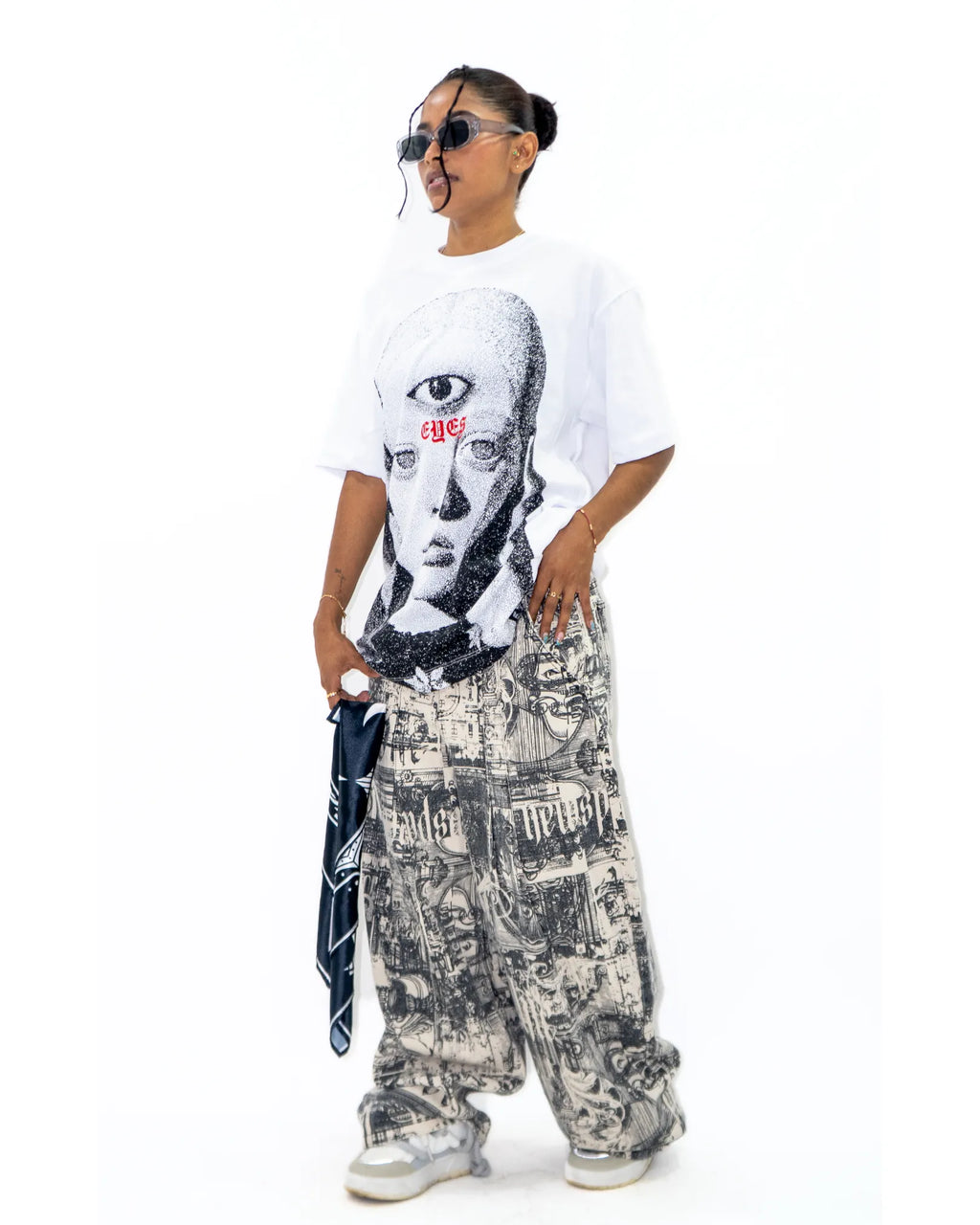 Camiseta SS1 Child Eye Blanca