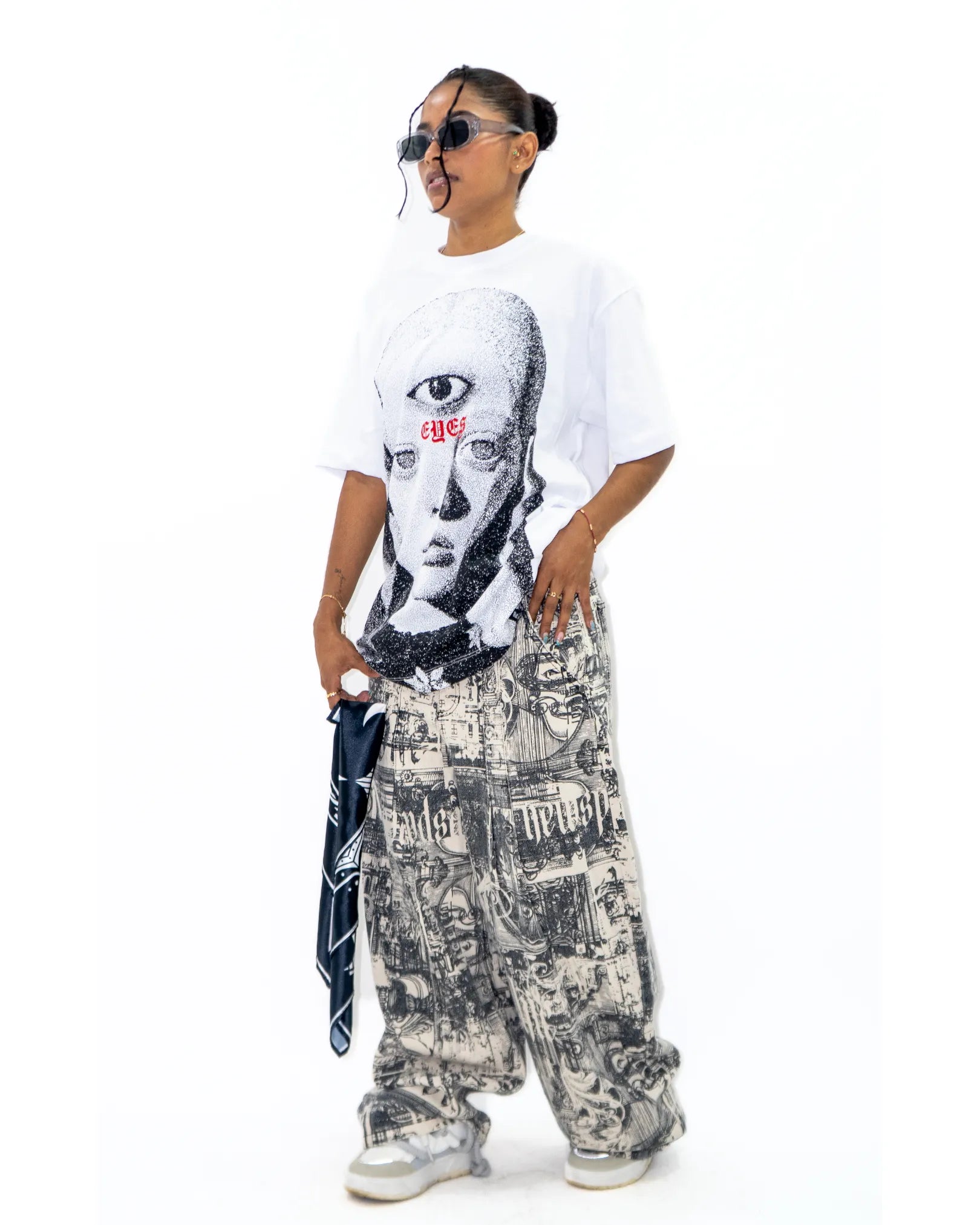 Camiseta SS1 Child Eye Blanca
