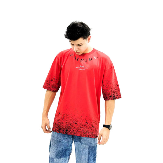 Camiseta Oversize Empire Roja