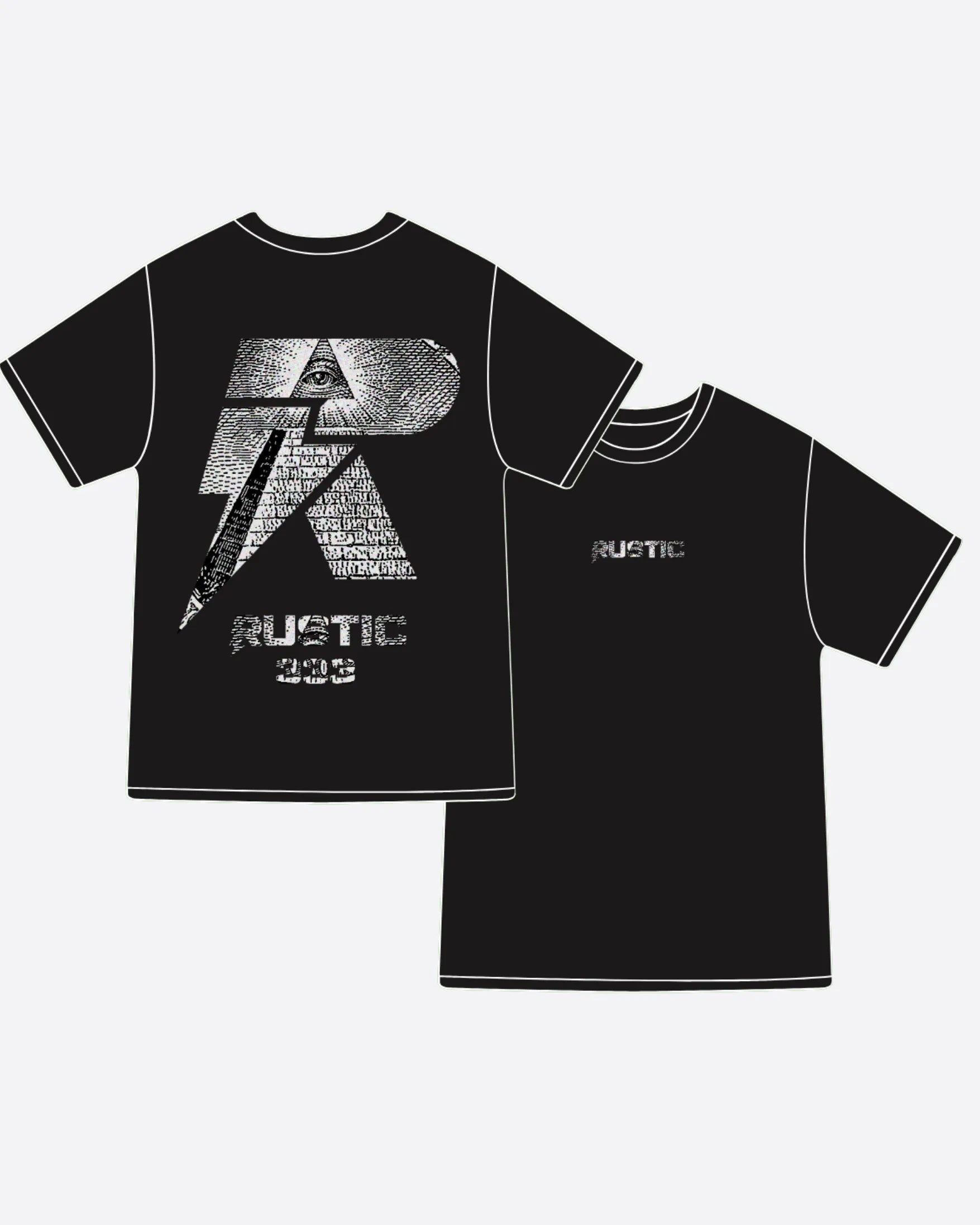 Camiseta SS1 R Iluminati Negra