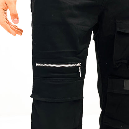 Cargo Urbano Zipper Negro