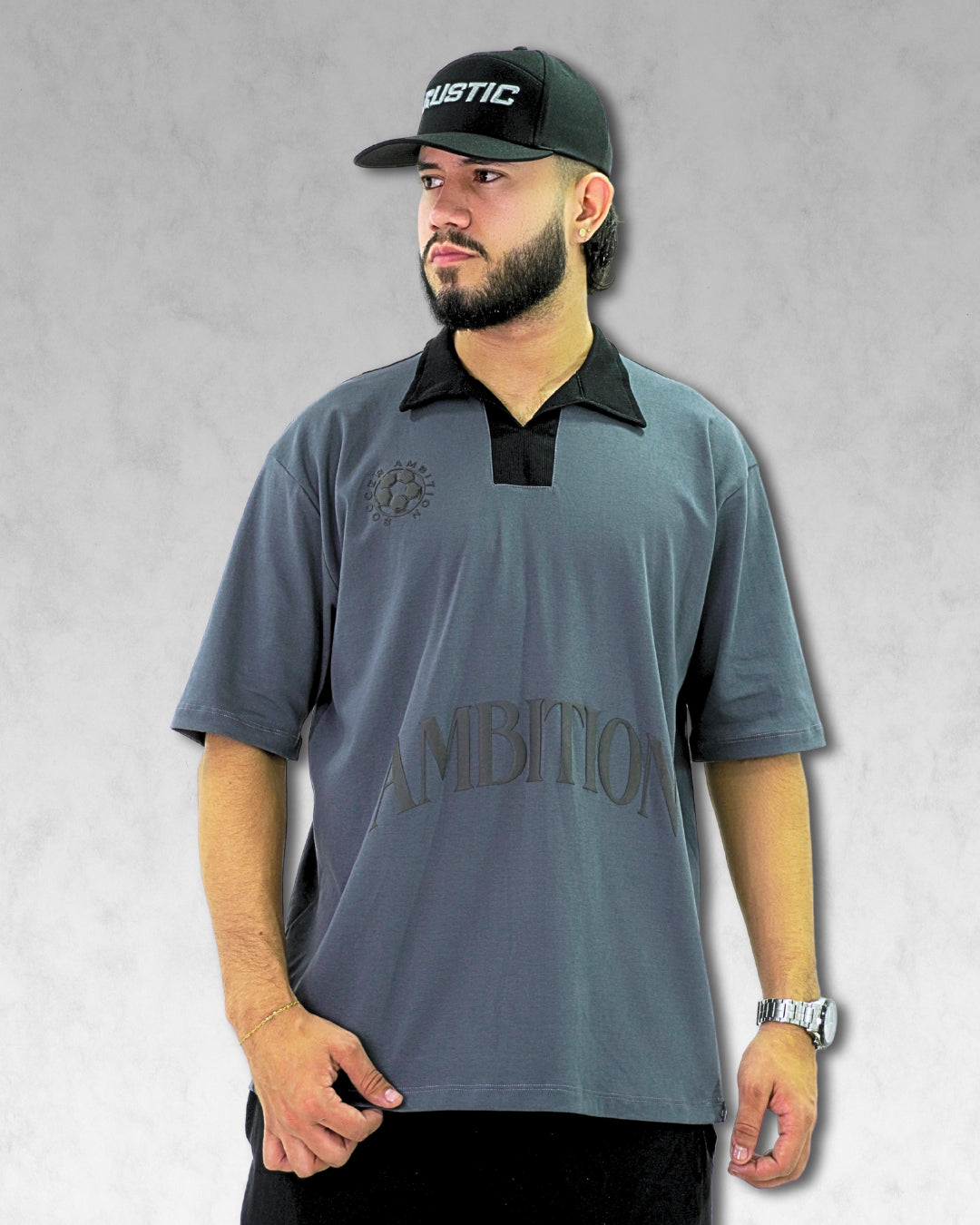 Camiseta con cuello regular Fit Ambition Soccer