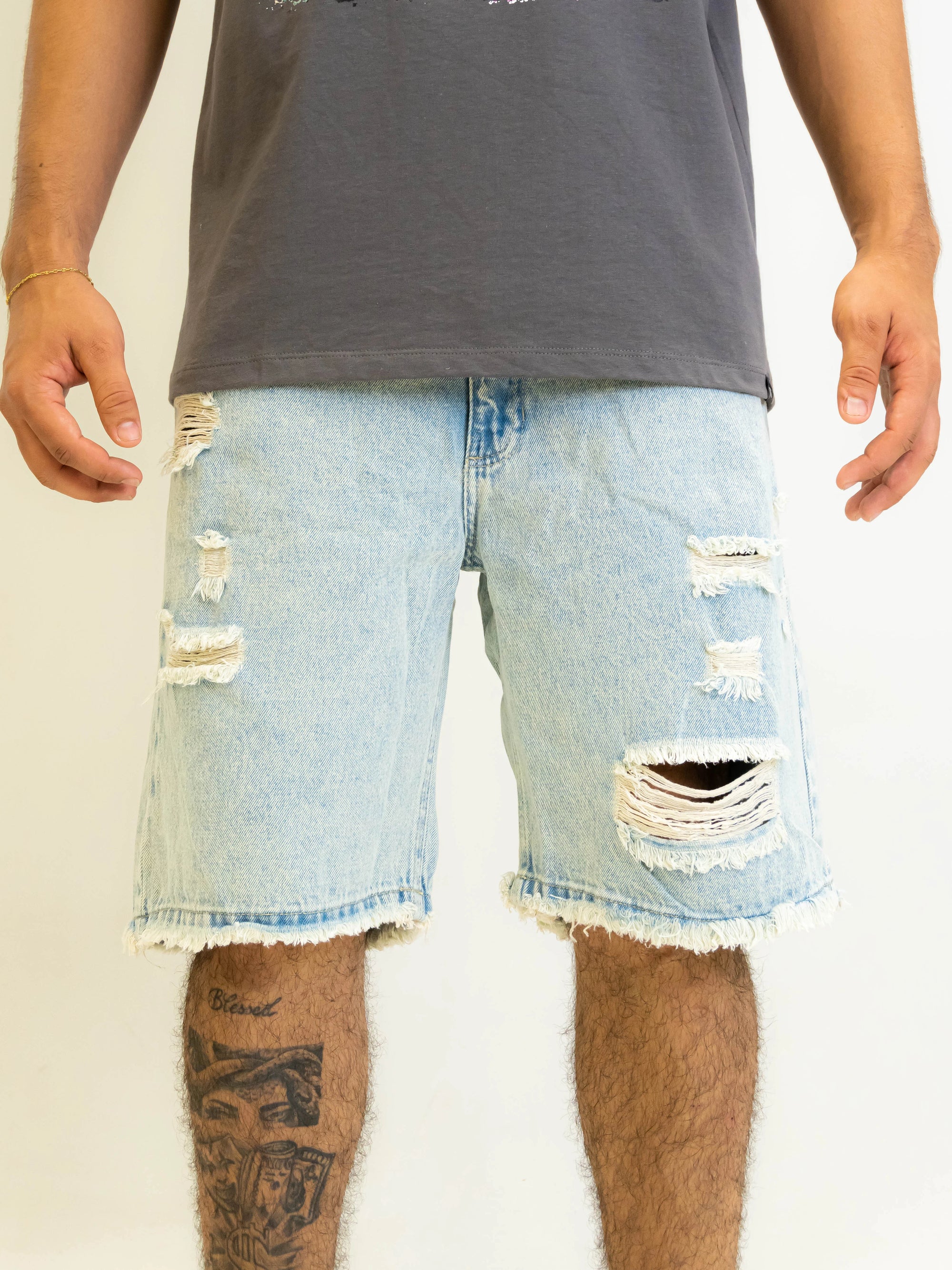 Bermunda Denim Light Blue "Destroyed Edition"