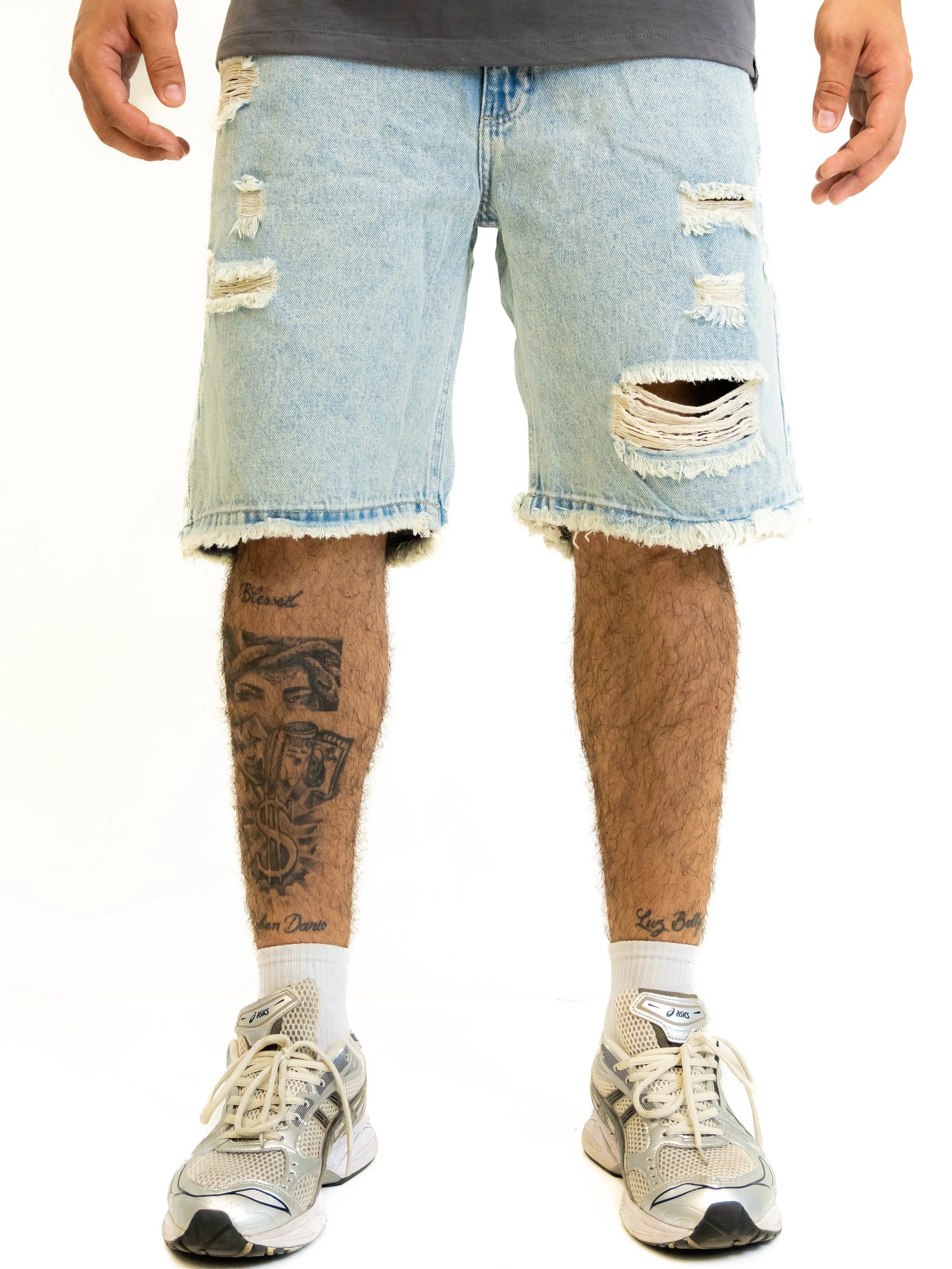 Bermunda Denim Light Blue "Destroyed Edition"