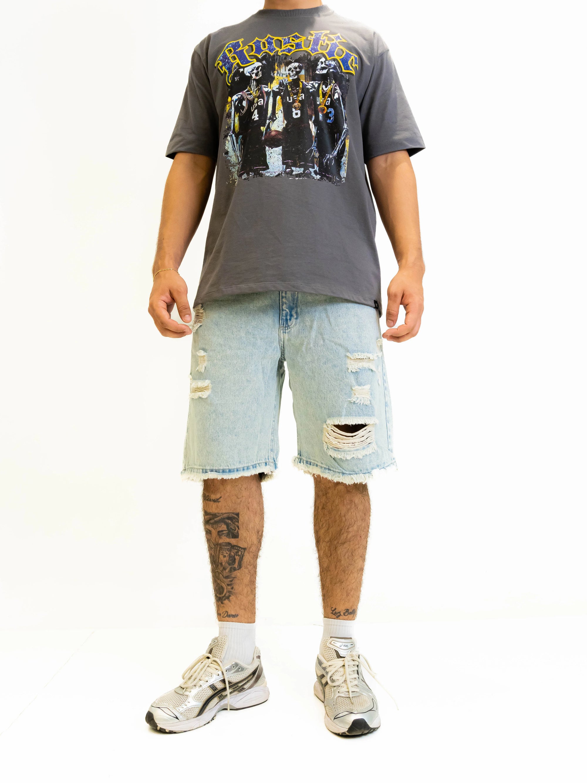 Bermunda Denim Light Blue "Destroyed Edition"