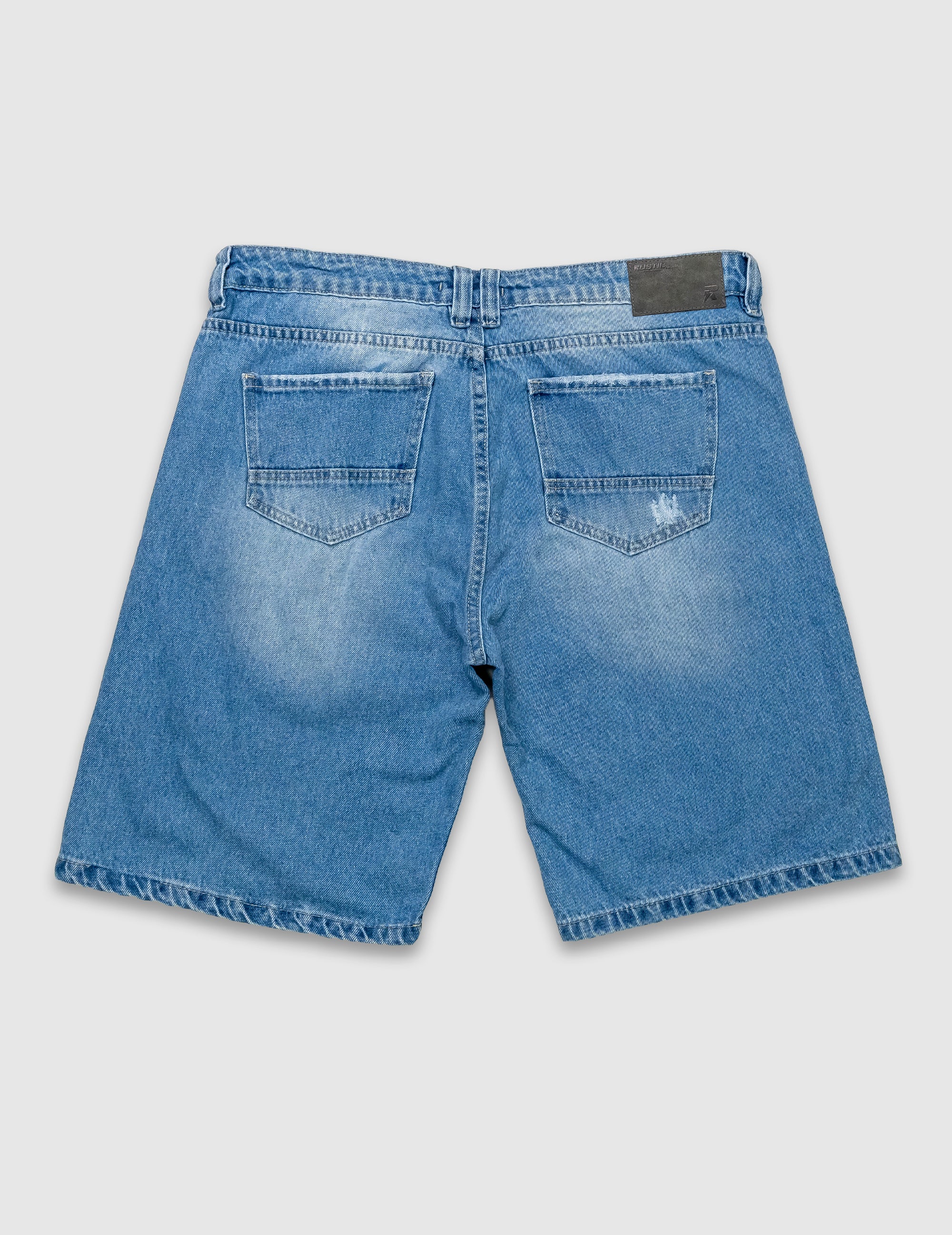 Bermuda Jean Hombre Azul Wear